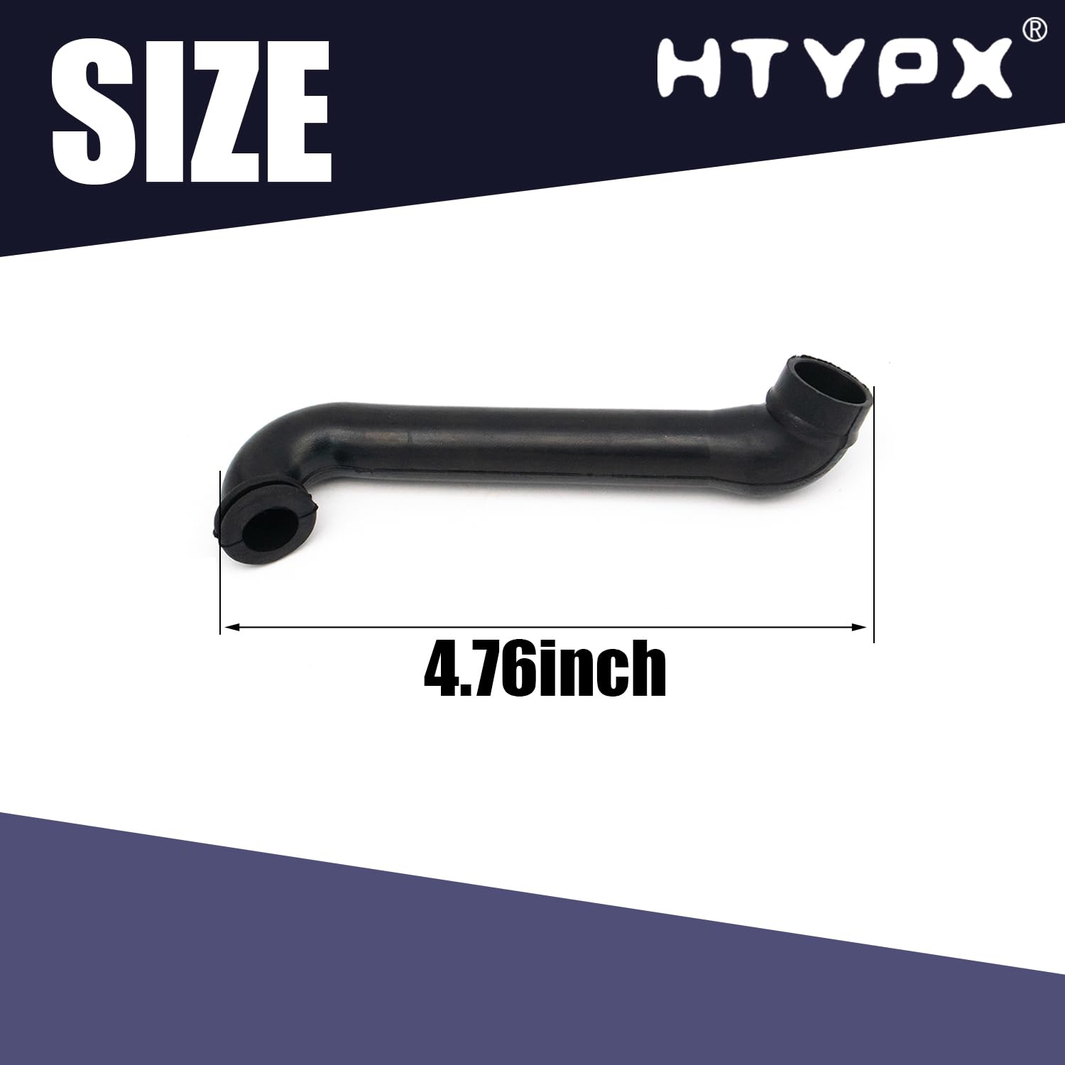 HTYPX rubber closeup highlights durable material and heat resistance for engine longevity.