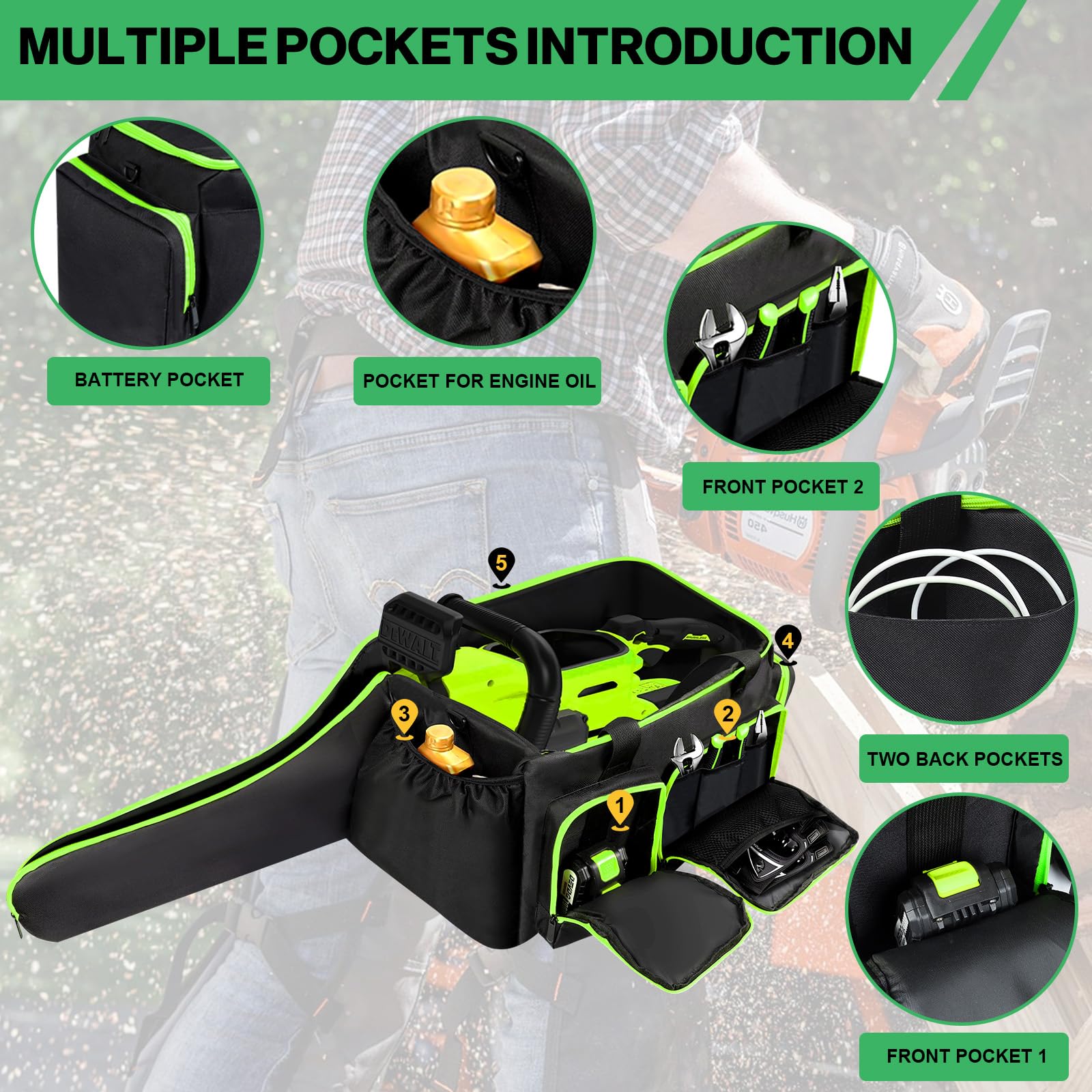 HTZSSON case features detachable shoulder strap for comfortable transport