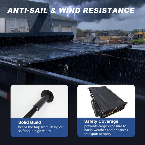 HUAALIUCHE rust-resistant components suitable for harsh conditions.