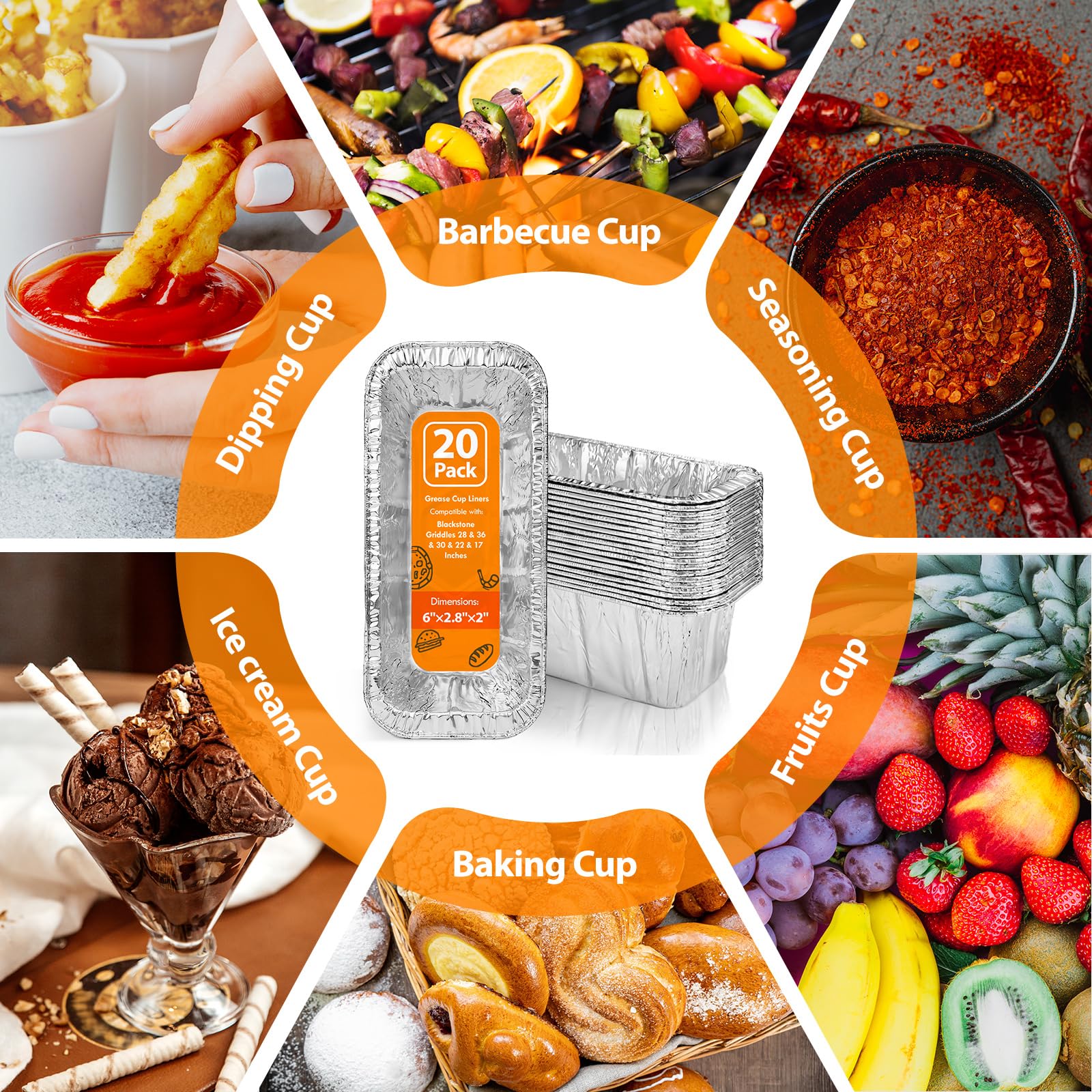 Huachuang disposable drip pan liner stacks neatly for compact storage