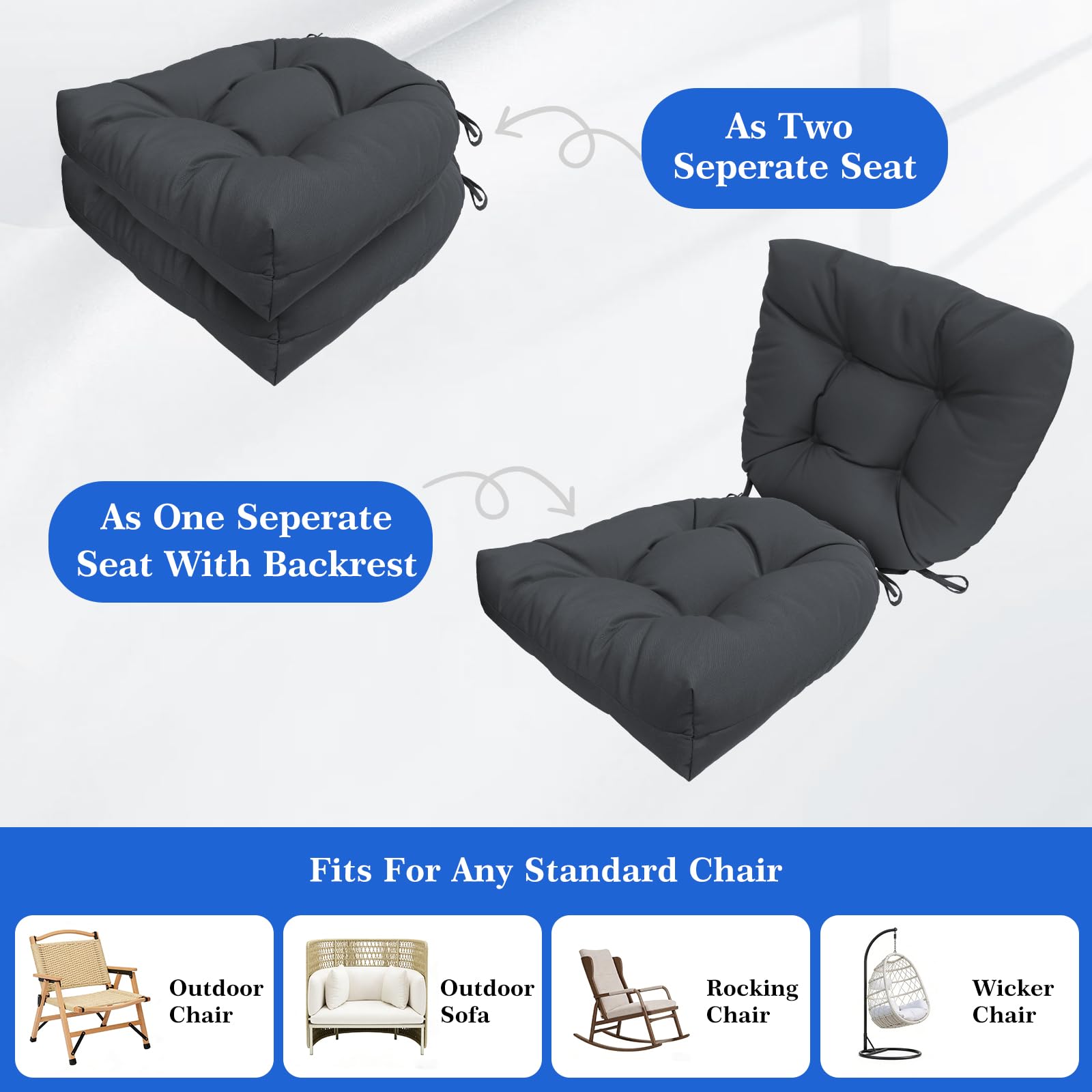 HUADUO-BEAUTY Wolfbird vacuum-packed cushions fluff quickly