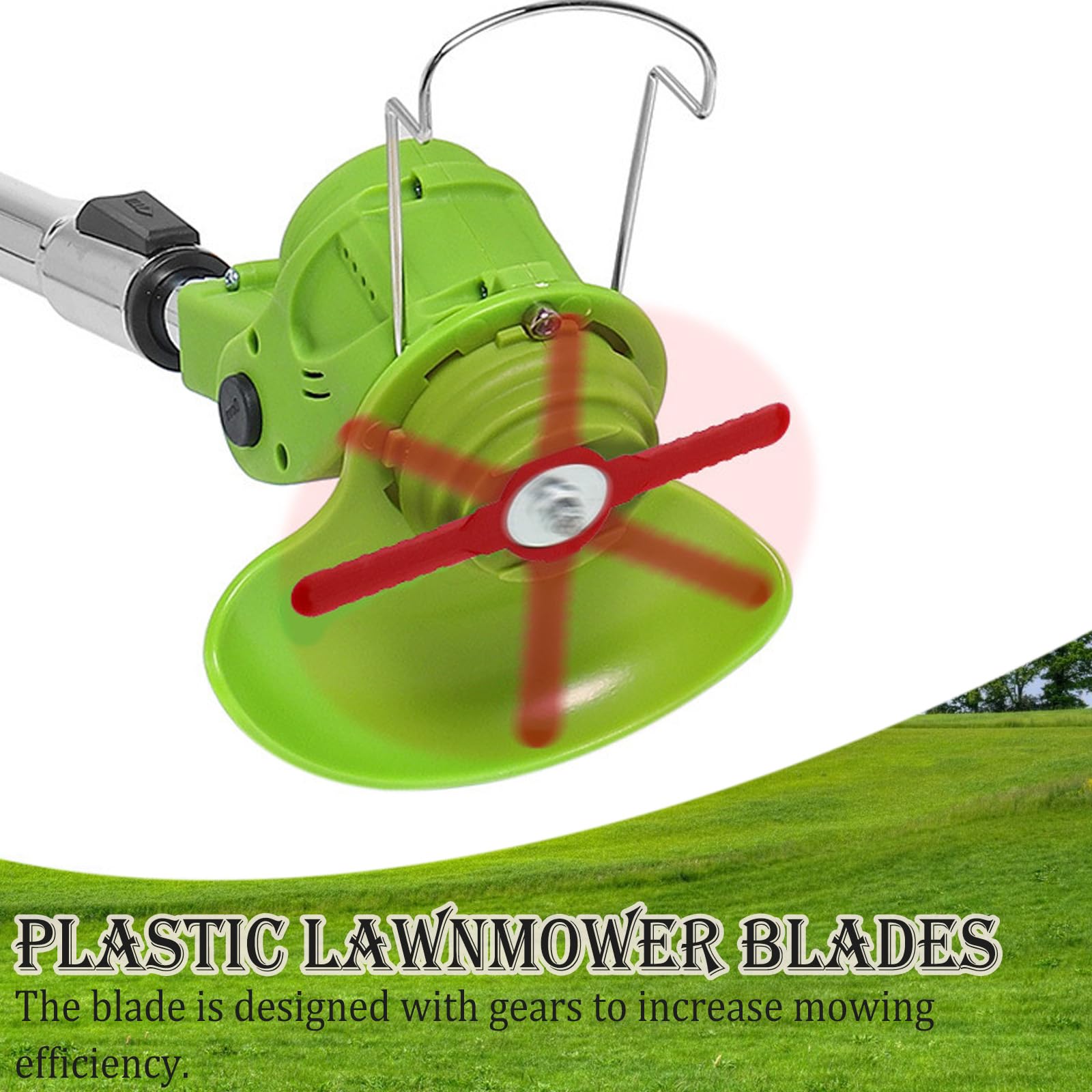 Huakaile wide-compatibility blades fit most small trimmers