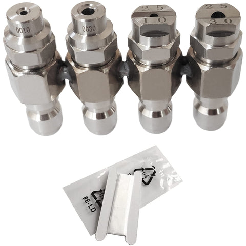 HuangTian Jrod 4-way tip holder for 1/4-inch quick-connect systems; keeps nozzle changes quick.