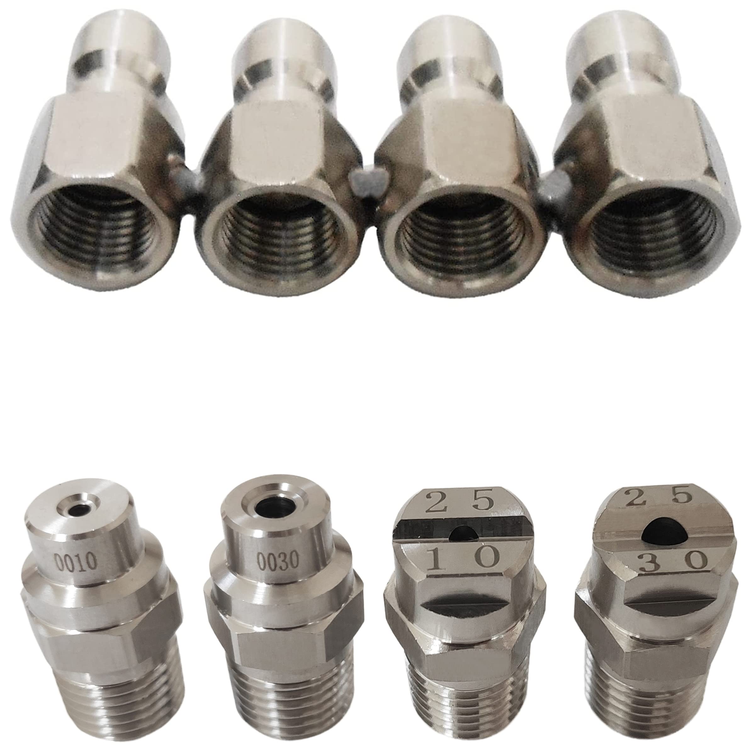 HuangTian Jrod tips improve wash coverage with 0° and 25° spray angles.
