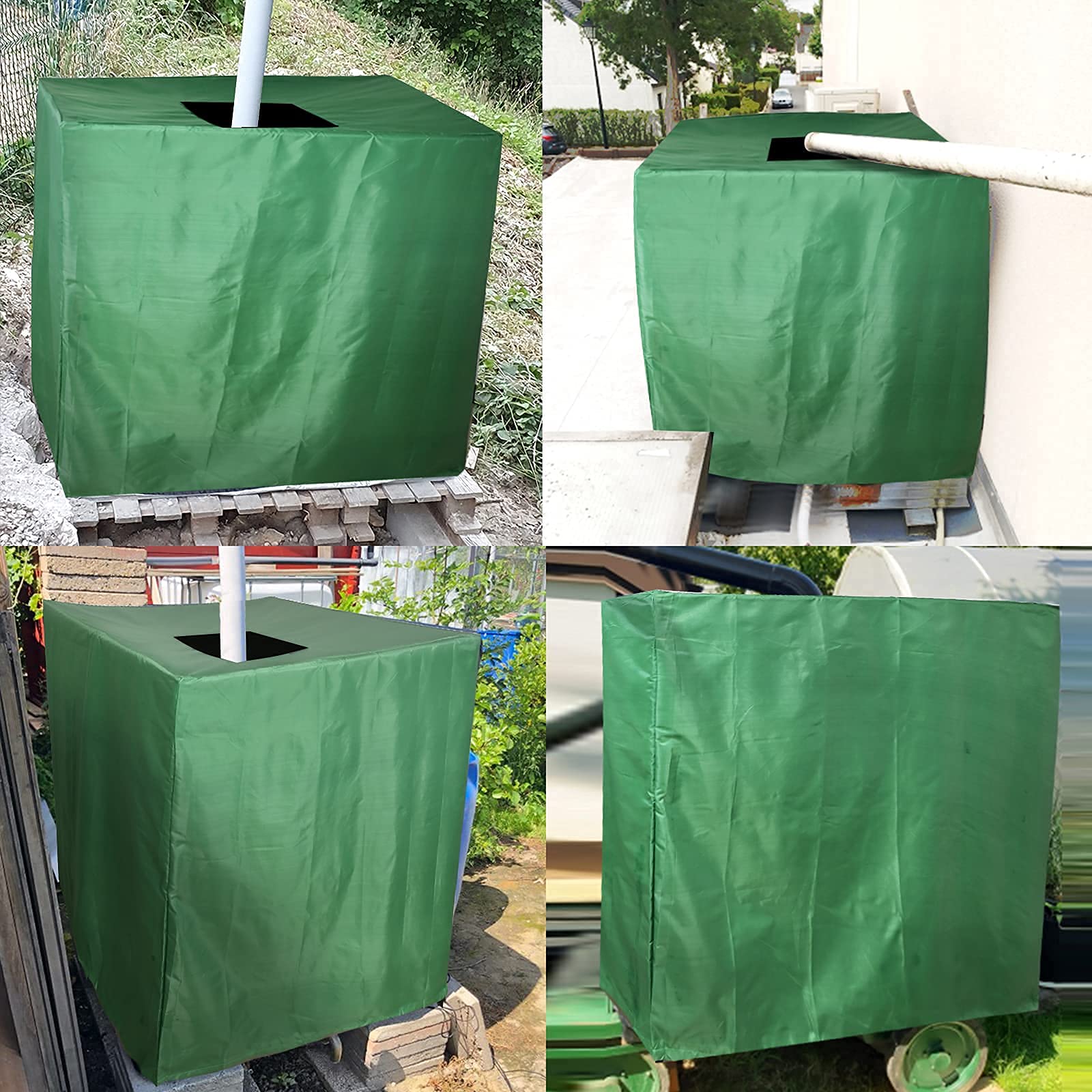 Huapate full enclosure on 1000 L tank reduces algae
