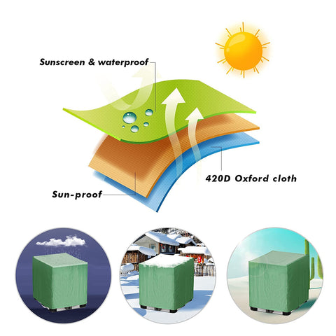 Huapate garden setup with rainwater harvesting using IBC tote cover
