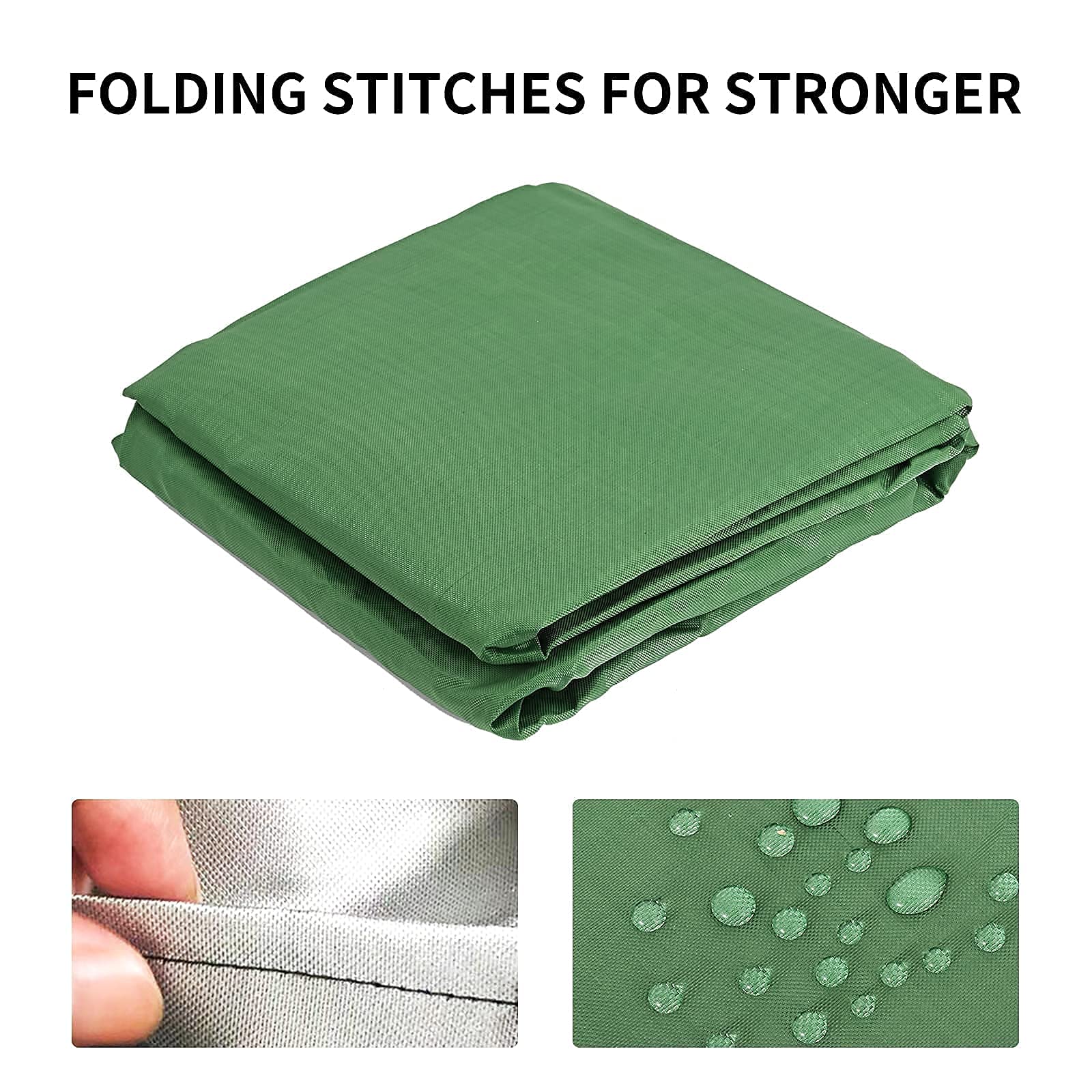 Huapate nylon top detail highlights rainproof seal