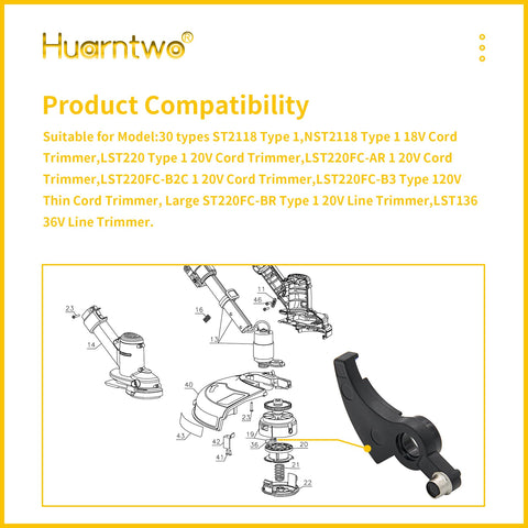 Huarntwo NST2118-type lever assembly with sturdy metal components