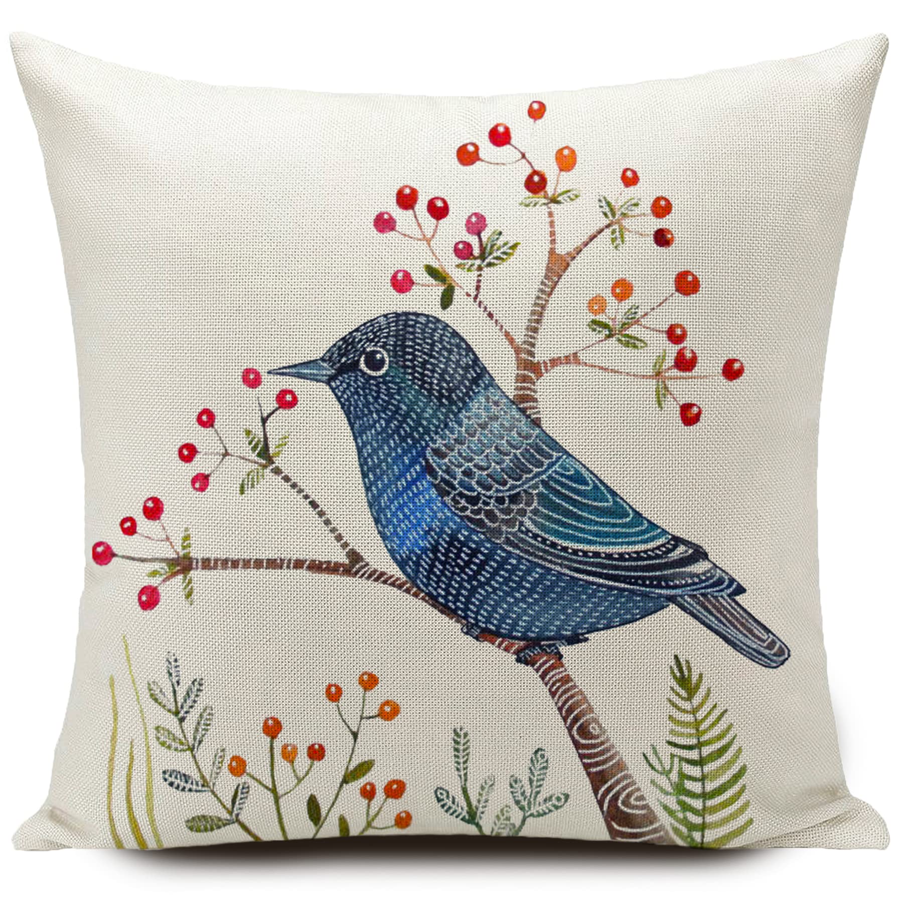 Gift-ready packaging of HUASHUZI 4-pack pillow covers.