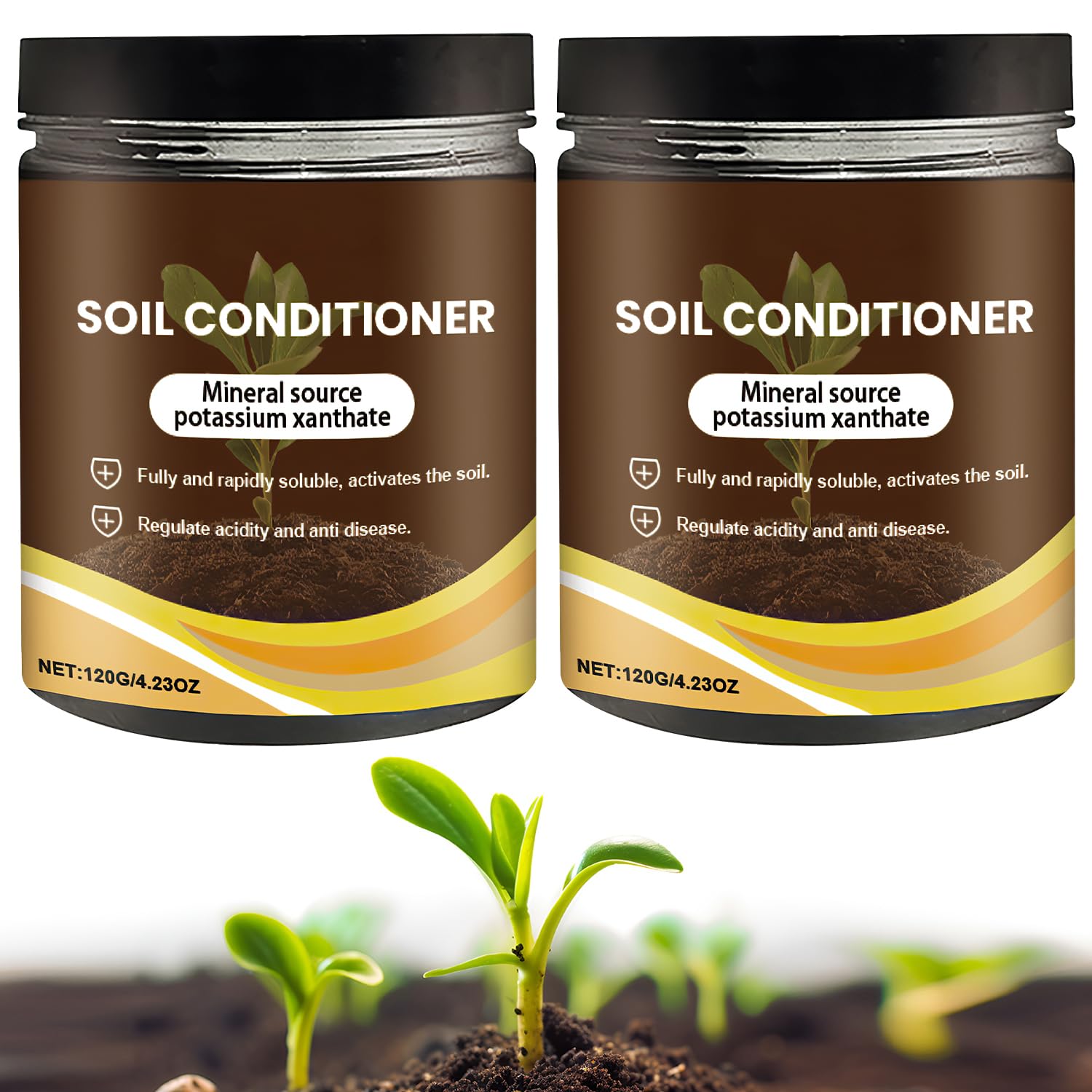Huatinent soil activator bottle boosts microbial activity for richer soil