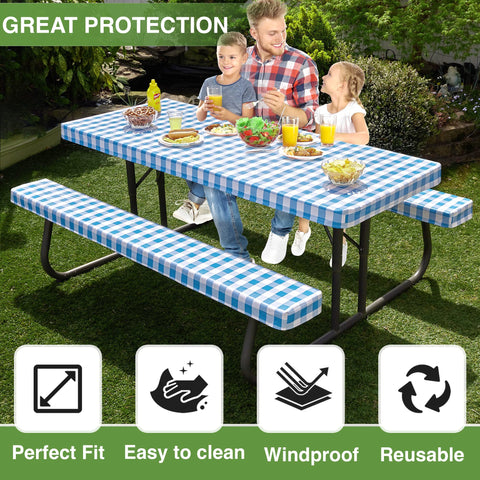 Hudson Comfort table cover easy setup for quick outdoor dining
