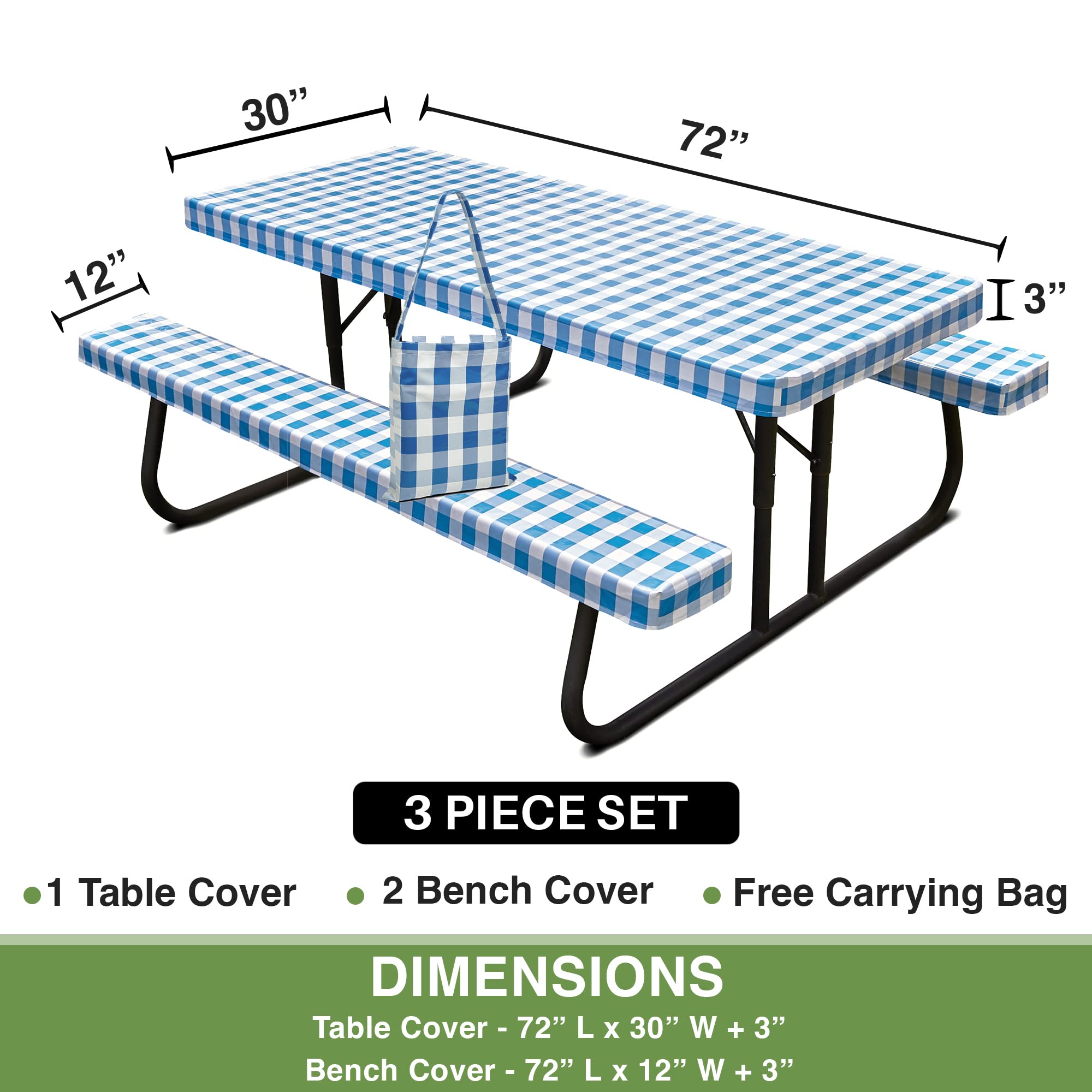 Hudson Comfort windproof design helps maintain setup in breeze