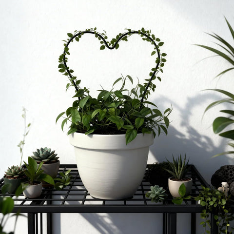 Hufopik Sturdy-support keeps climbing plants stable as they grow.
