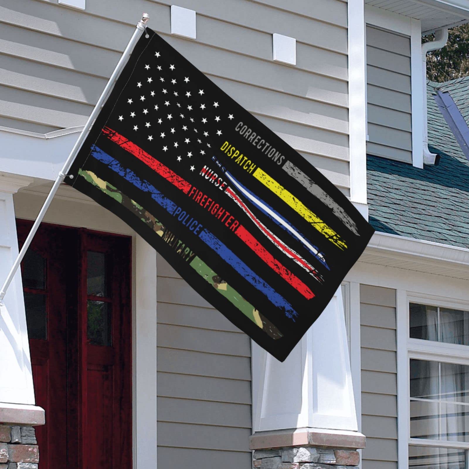 Grommets enable quick, secure installation in any setting.