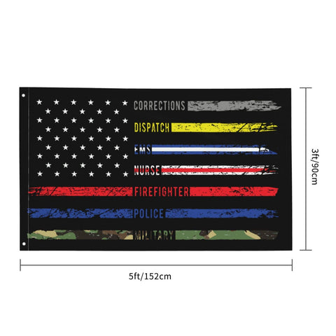 Vivid colors and fade-proof print suitable for outdoor use.