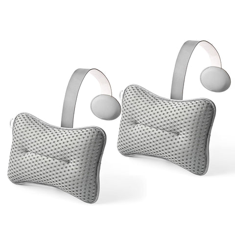 HUGABOW large hot tub pillow front view shows plush head support for spa sessions