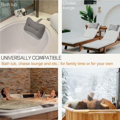 HUGABOW pillow in use on a chaise lounge for extended relaxation
