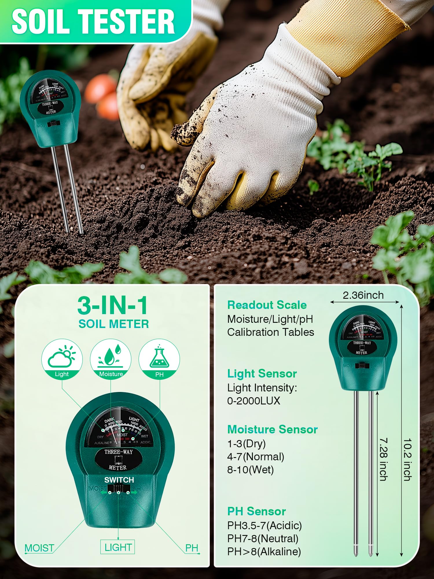 Hugbow garden labels help track varieties and sowing dates.