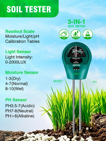 Hugbow moisture meter helps monitor substrate moisture for optimal timing.