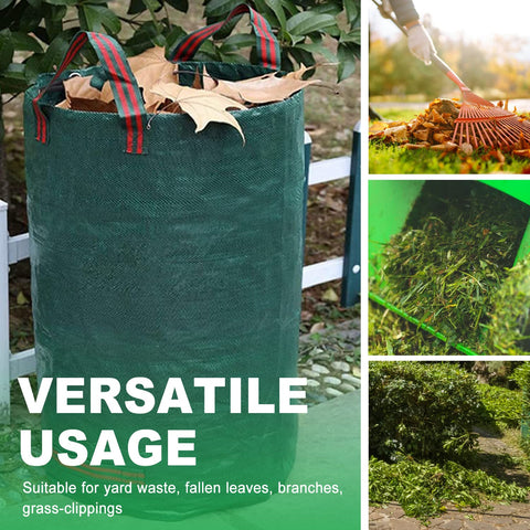 Hugeleaf 3-pack with hoop set included for yard cleanup
