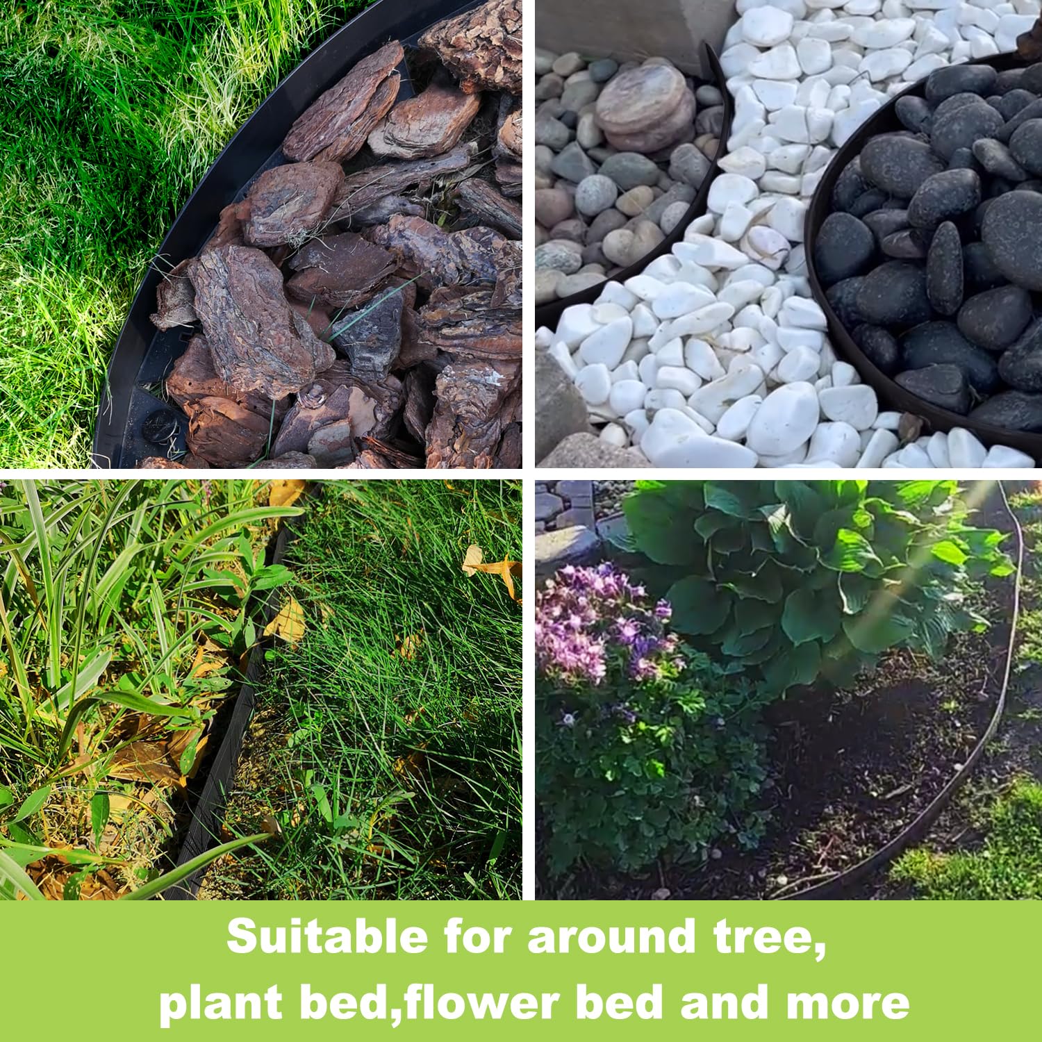 Ideal edging for yards and pathways, maintaining neat, defined lines.