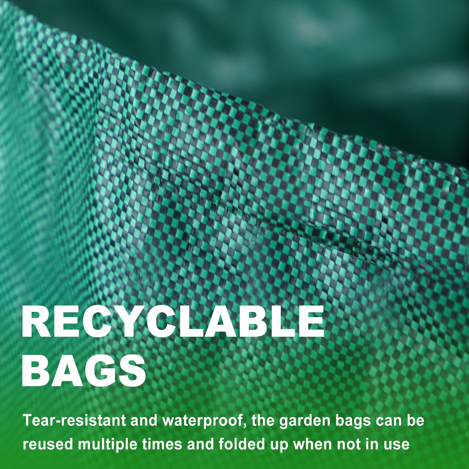 Hugeleaf bag made of tear-resistant waterproof PP material