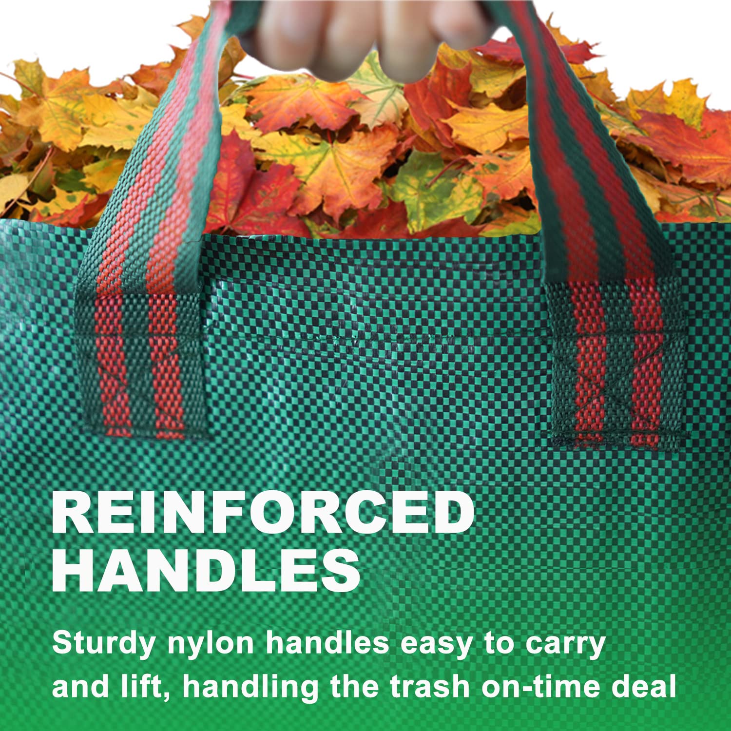 Hugeleaf bag with removable hoop keeps it open during filling