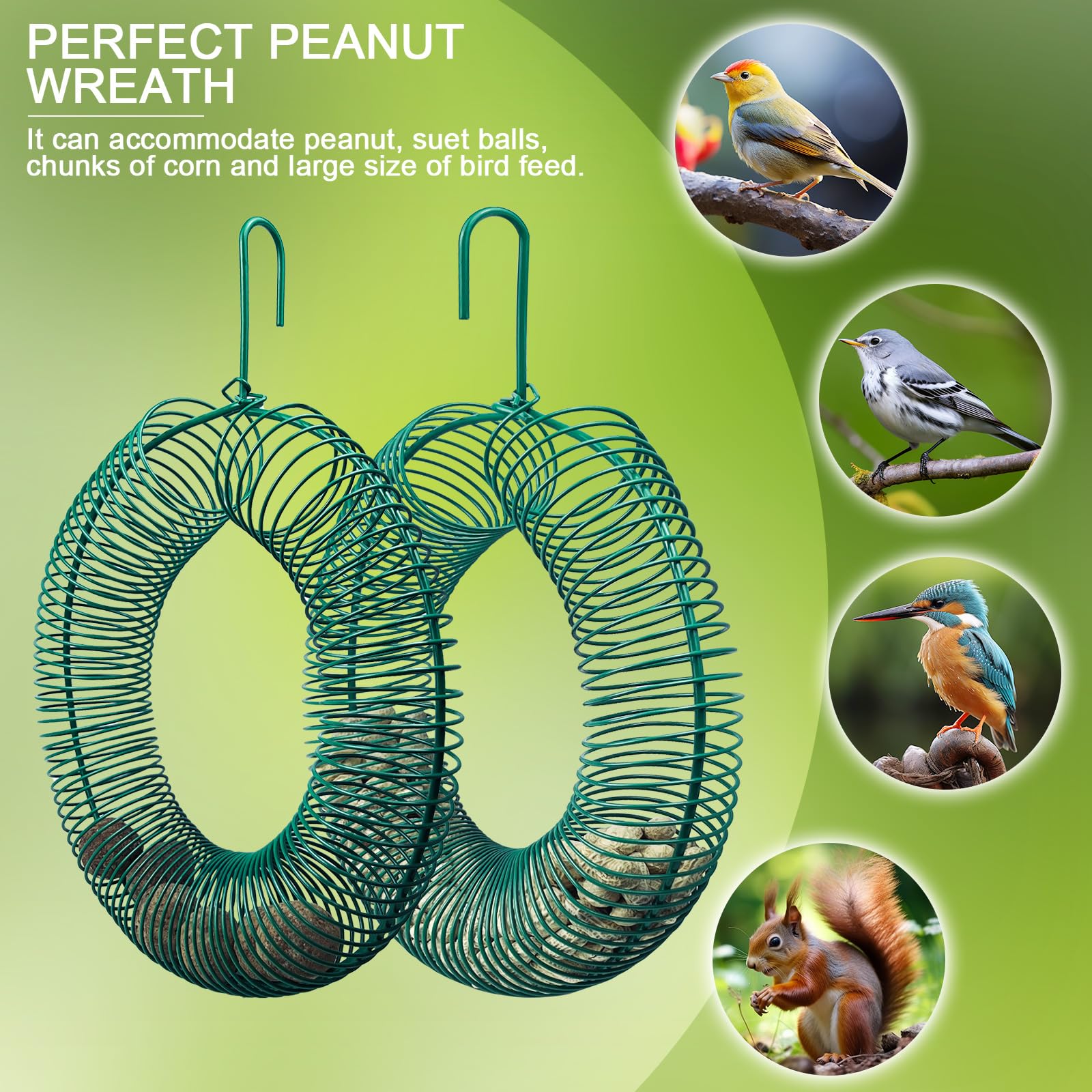 HugeLeaf powder-coated finish resists rust, ensuring year-round garden use