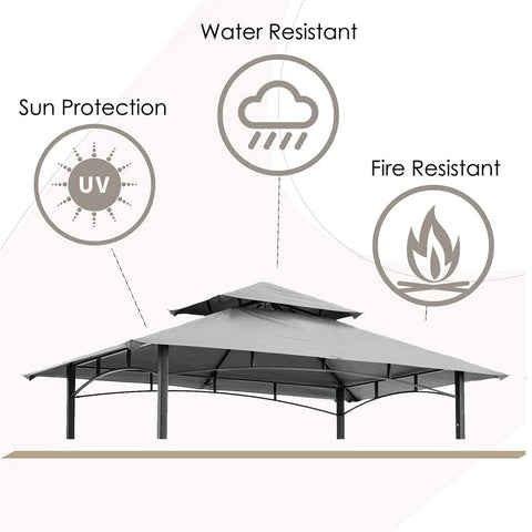 Hugline canopy pocket corners secure fit on compatible gazebo