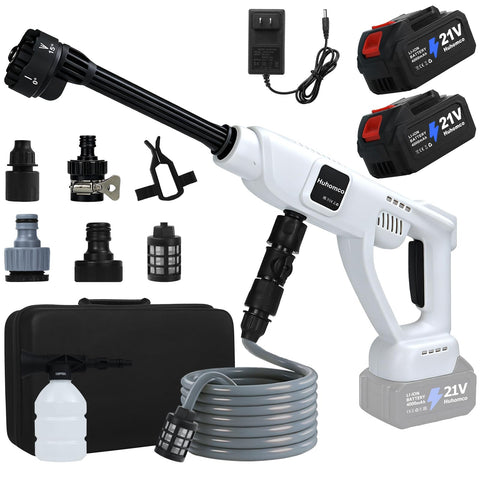 Huhomco cordless pressure washer motor—the compact power behind quick outdoor cleaning.