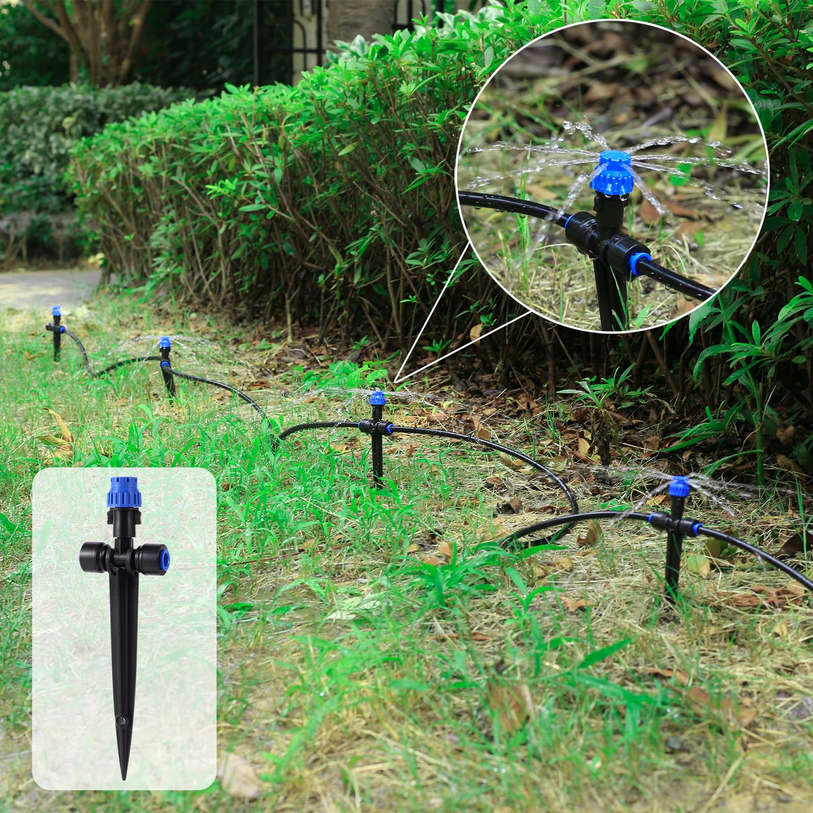 HUISUYTON removable heads simplify cleaning and prevent clogging