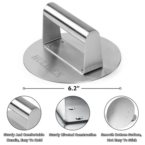 HULISEN 9-inch basting cover concentrates heat for melting and steaming