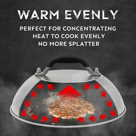 HULISEN brushed stainless steel griddle kit durability and rust resistance