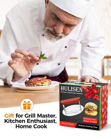 HULISEN all-in-one kit enhances home grilling and burger nights.