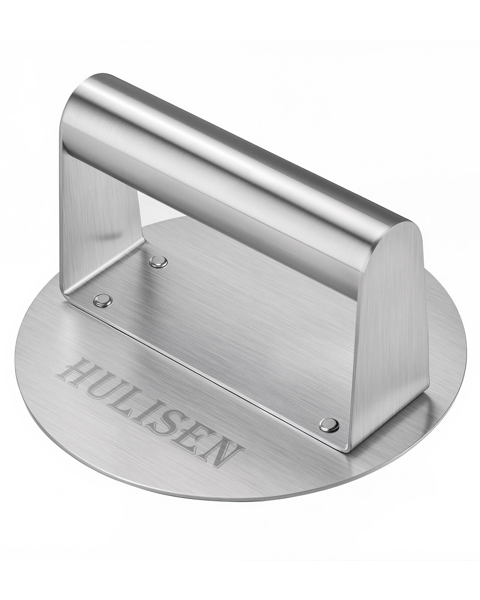 HULISEN burger press round top view shaping even patties for quick meals