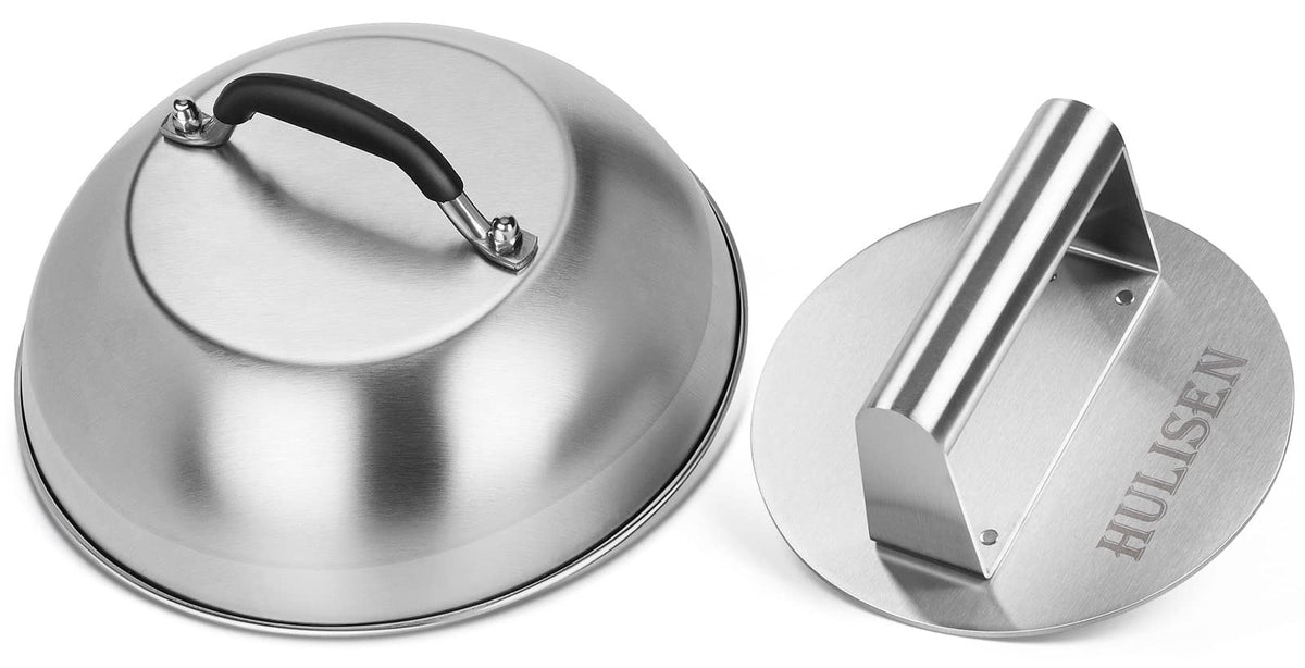 HULISEN cheese melting dome for even burger cheese melt and topping heat