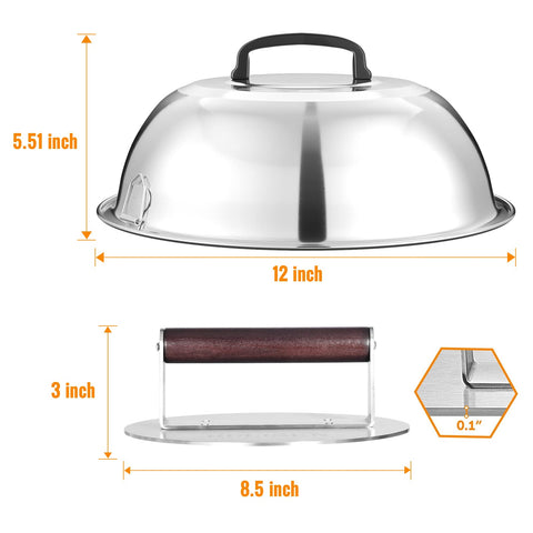 HULISEN easy-clean-surface simplifies cleanup after grilling sessions.