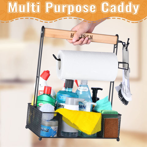 HULISEN Grill Caddy measures 13.4 by 9.5 by 17 inches for tabletop use.