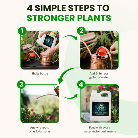 Humboldts Secret CalMag Iron suited for hydroponics and soil setups.
