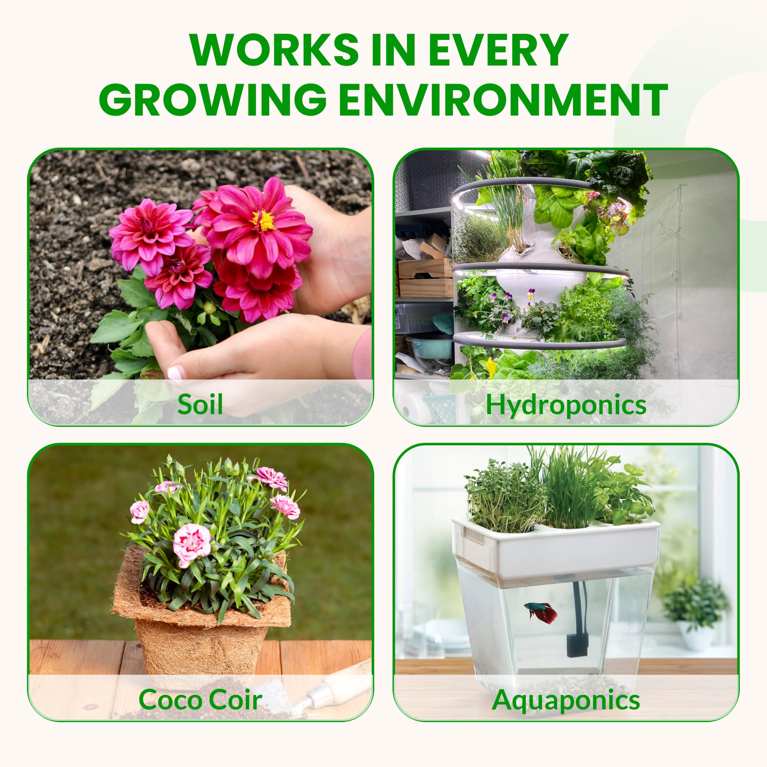Humboldts Secret Flower Stacker applying fertilizer to plants during feeding