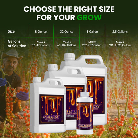 Hydro, coco, and soil setups compatible with Humboldts Secret products