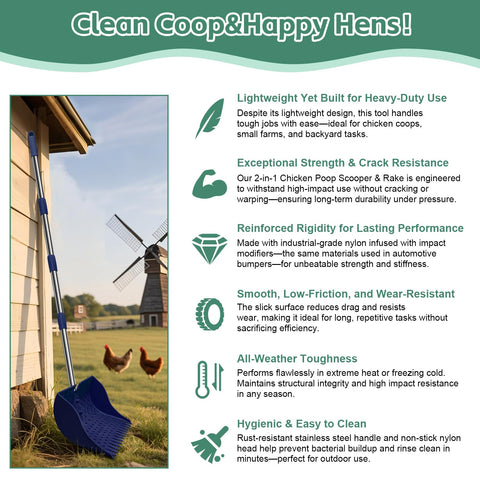 HUMVMV rugged construction endures heavy use in barns and pens.