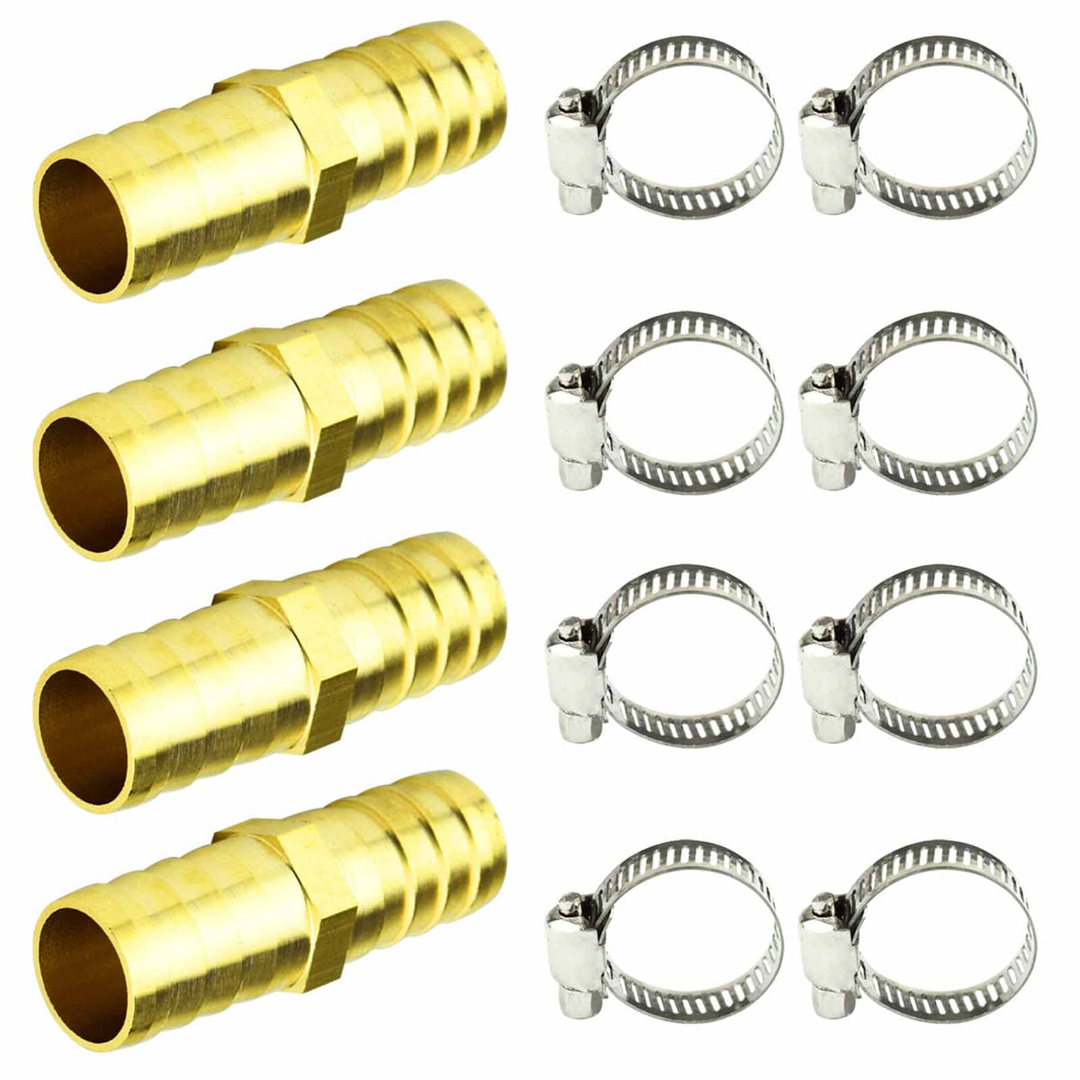 humyeam garden hose connector kit assembly showing a complete repair solution.