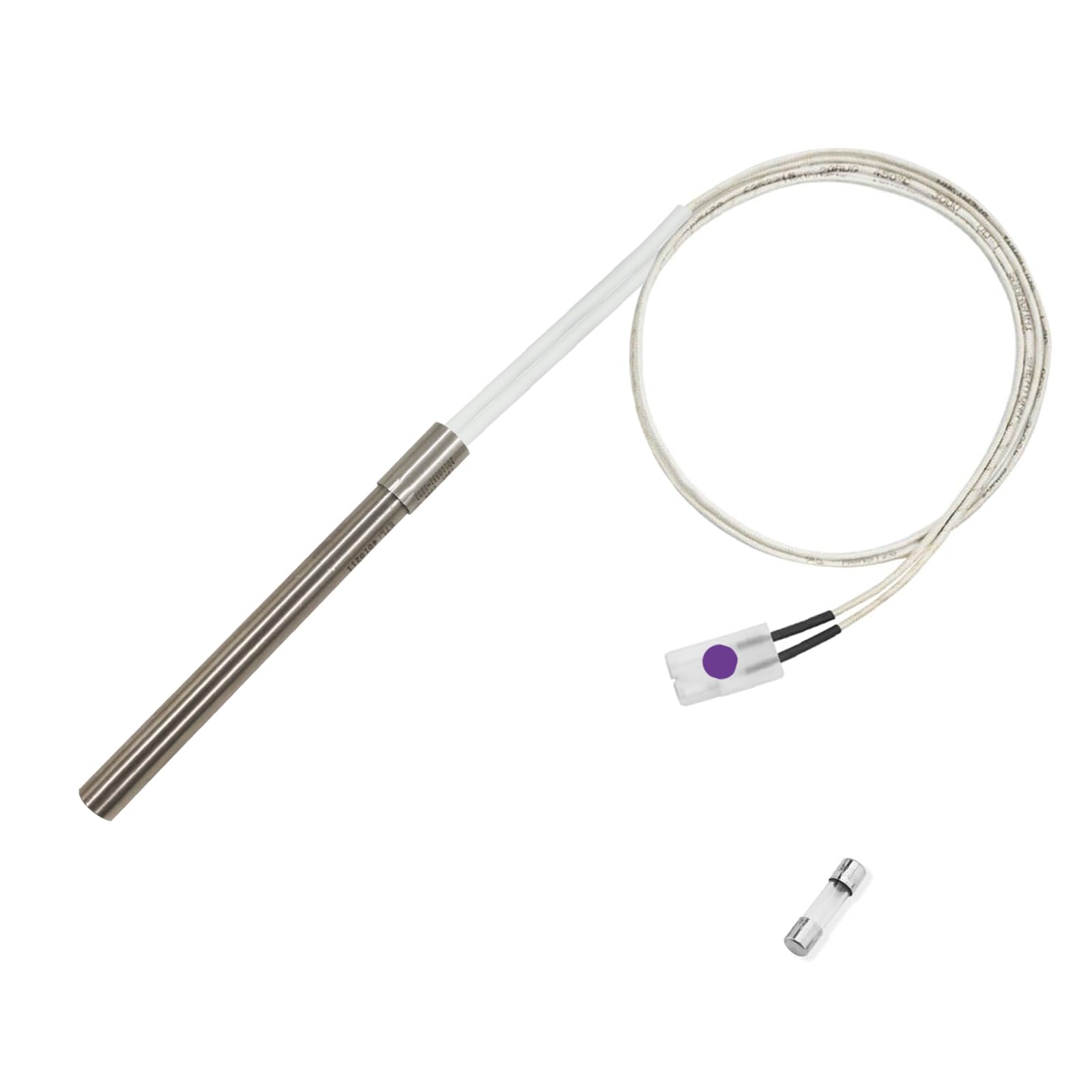 HunGrill 120V AC hot rod igniter direct replacement for Camp Chef and Traeger AC grills.