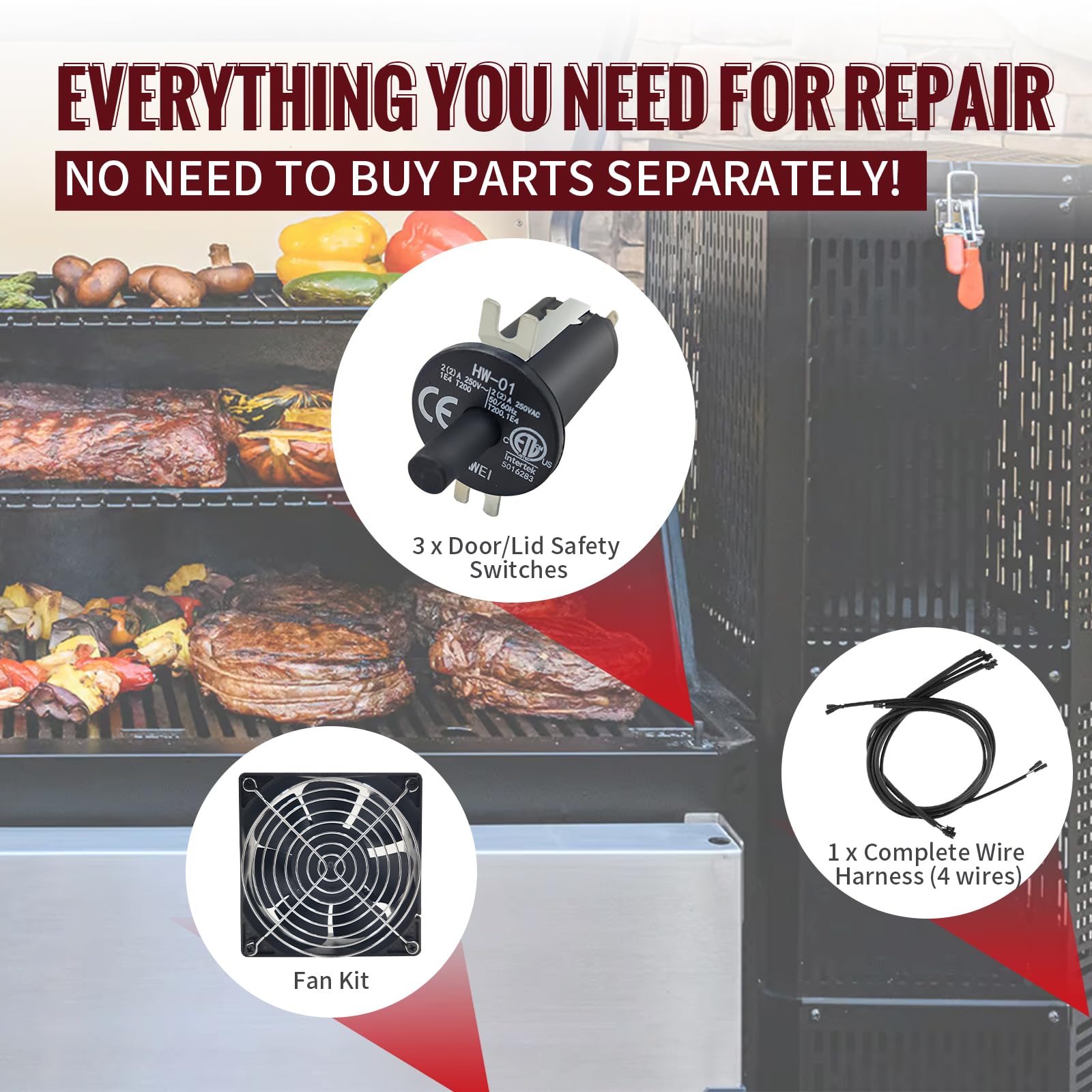 HunGrill digital airflow control for optimal firebox to hopper balance.