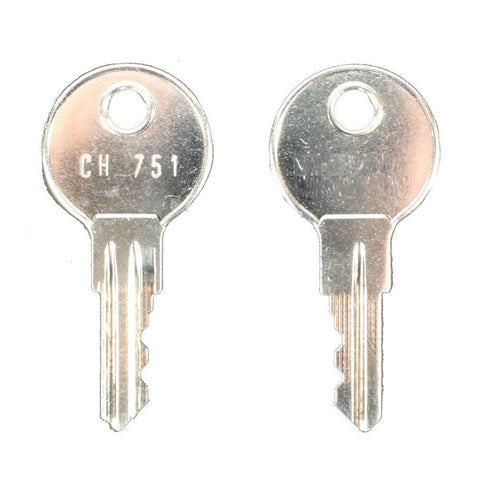 Hunter 122516 controller cabinet keys, two-pack, for quick outdoor irrigation access.