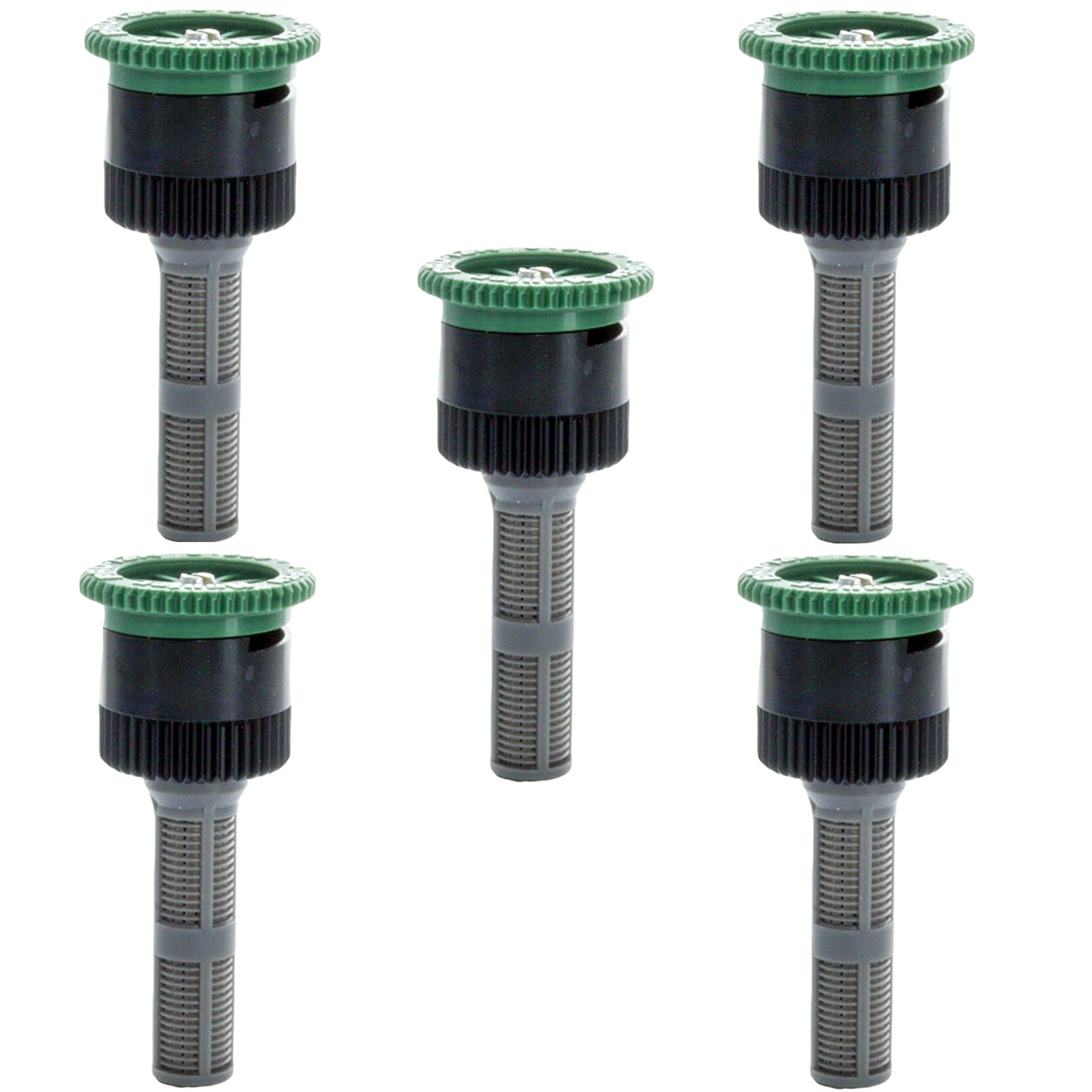 Hunter 12-A PRO nozzle with filter screens provides cleaner spray and easier maintenance.