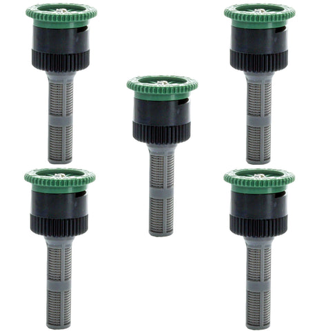 Hunter 12-A PRO nozzle with filter screens provides cleaner spray and easier maintenance.