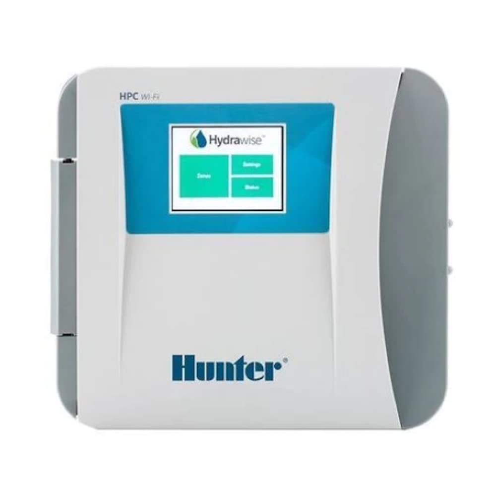 Hunter HPC-FP Hydrawise face panel upgrade enables remote irrigation control for Pro-C timers.