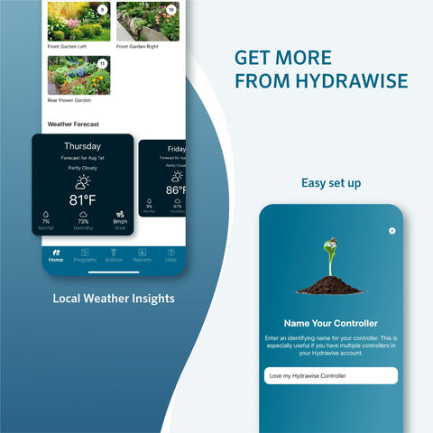 Hunter Hydrawise HPC400 outdoor enclosure prepared for year-round use